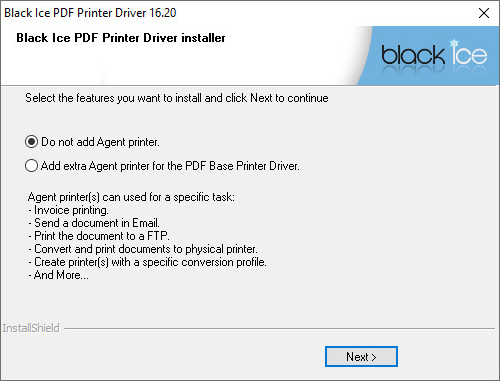 Print to email printer driver