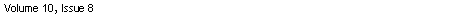 Text Box: Volume 10, Issue 8