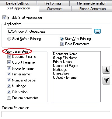 Remove parameters became pass parameters