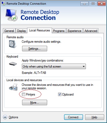 how to turn of Microsoft Easy Print?