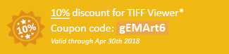 20% discount for TIFF Printer Driver Coupon code: gEMArt6
