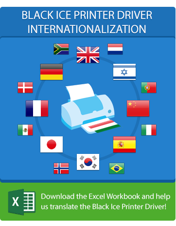 Download the latest release of Black Ice Printer Drivers!