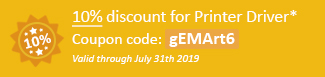 10% discount for Printer Driver Coupon code: gEMArt6