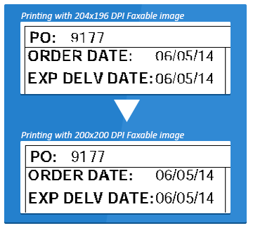 Better quality on 200x200 DPI with Black Ice Printer Drivers