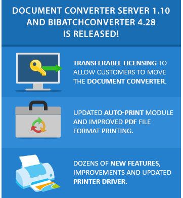 Try Document Converter and BiBatchConverter Now!