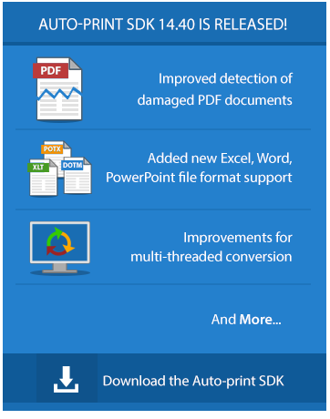 Auto-print SDK