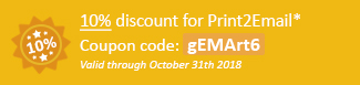 10% discount for Print2Email Coupon code: gEMArt6