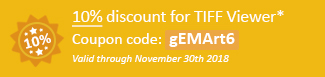 20% discount for TIFF Viewer Coupon code: gEMArt6