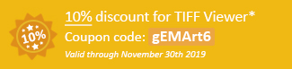 20% discount for TIFF Viewer Coupon code: gEMArt6