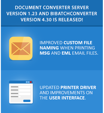 Try Document Converter and BiBatchConverter Now!