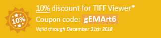 20% discount for TIFF Viewer Coupon code: gEMArt6