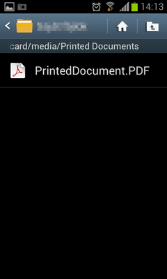 Print from Android to the Black Ice Printer Driver through Citrix
