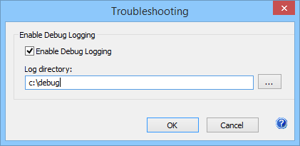 Debug Logging / Troubleshooting