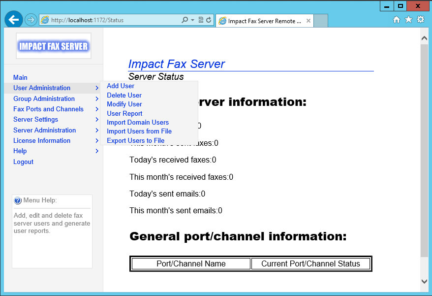 Impact Fax Server