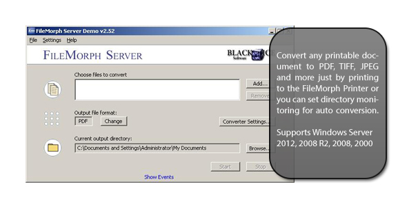 Filemorph Server