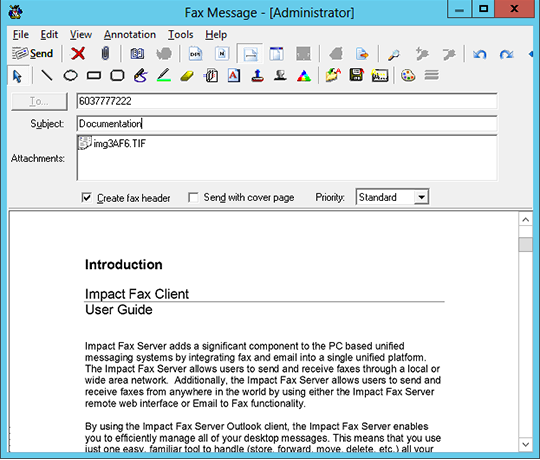 Impact Fax Server