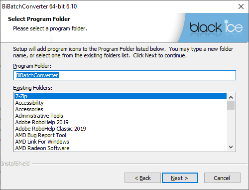 Installing the BiBatchConverter
