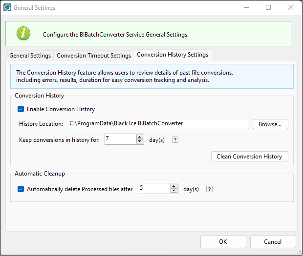 General Settings