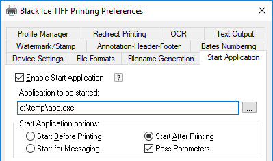 redirect printing configuration collated printing