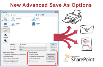 Advanced Save As options
