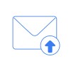 Email upload icon placeholder