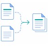Merge documents icon placeholder