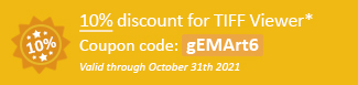 20% discount for TIFF Viewer Coupon code: gEMArt6