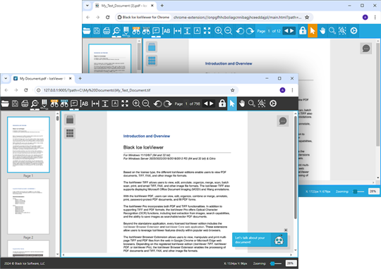 IceViewer Browser Extension for Chrome and Edge