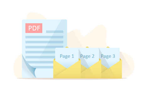 Send each page as separate email